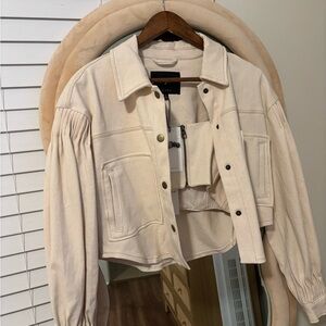 7 For All Mankind Bomber Jacket Set